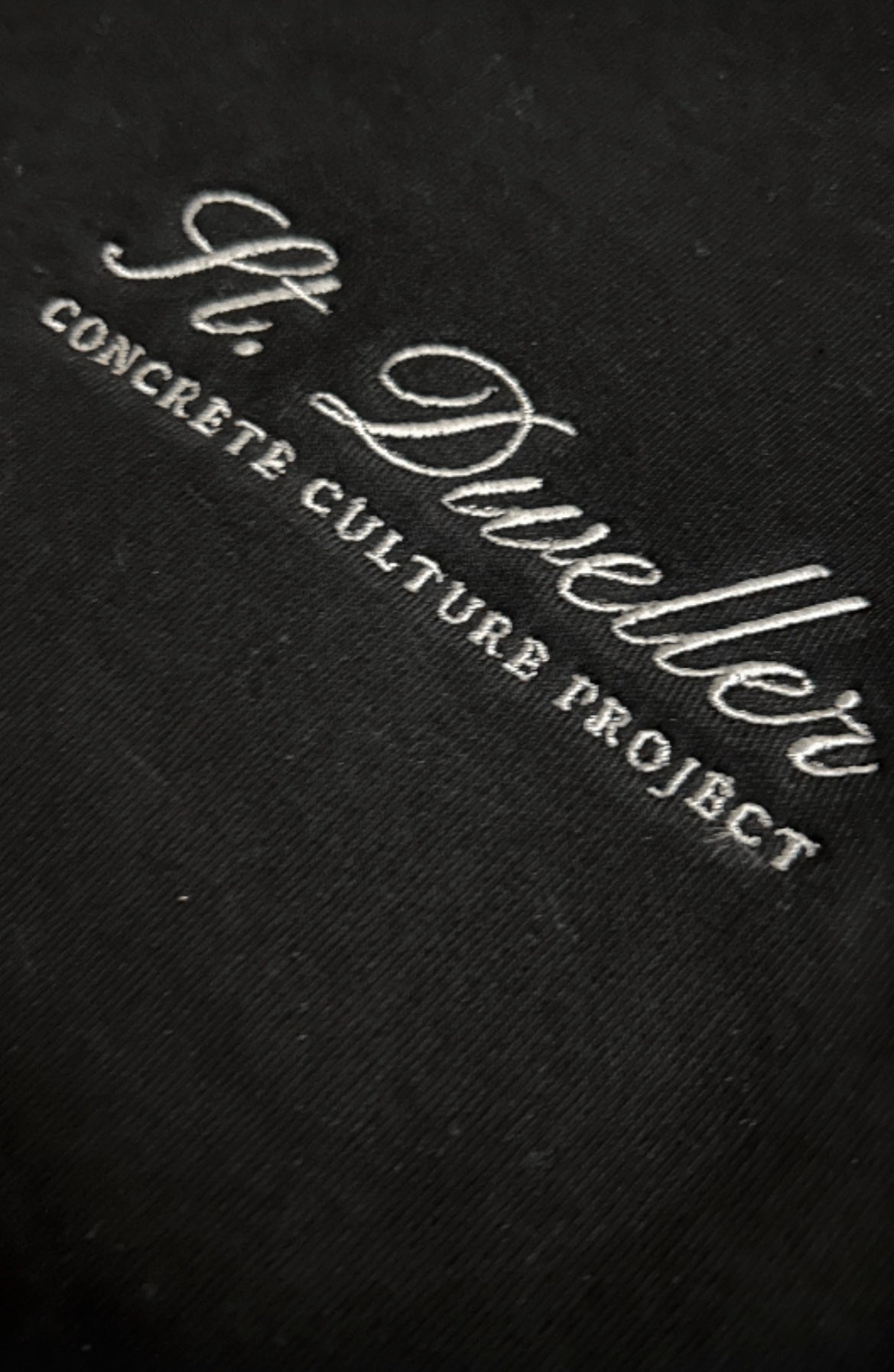 DC (Double Crest) Hoodie - Black (Embroidered Edition)